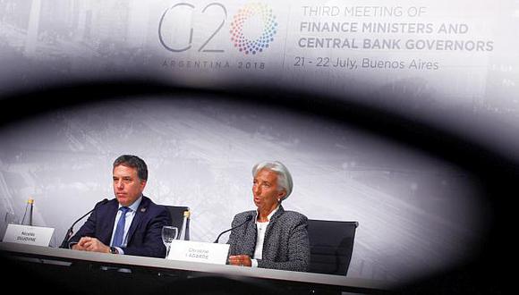 La directora del FMI dijo que se han incrementado los riesgos de una desaceleración del PBI global debido a las crecientes tensiones comerciales. (Foto: Reuters)