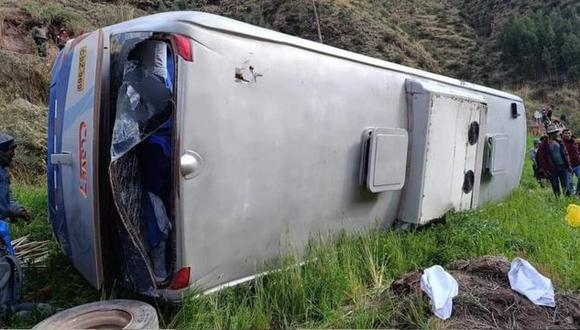 Accidente en Cusco. (Foto: difusión)