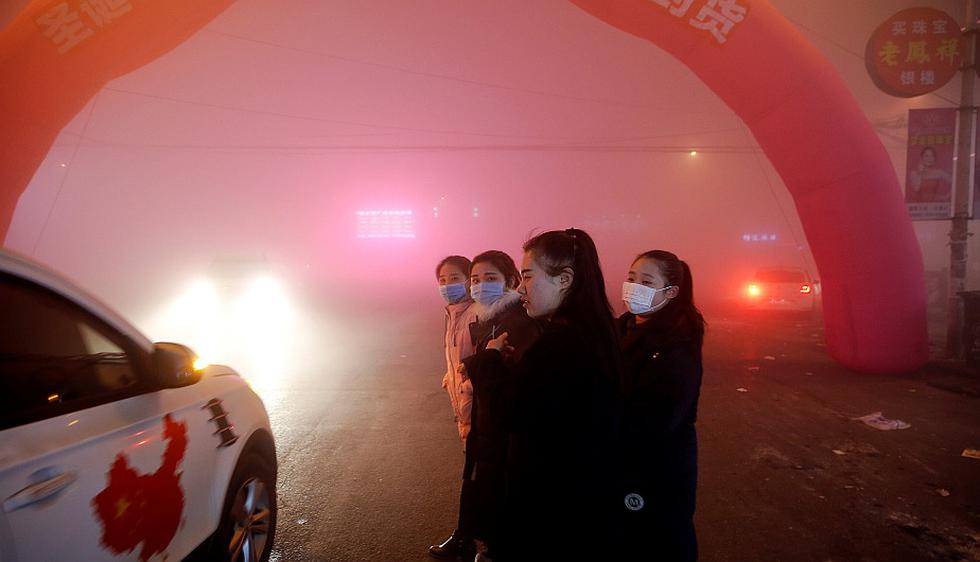 China: Contaminación obligó a cerrar aeropuerto y autopistas de Tianjin. (Reuters)