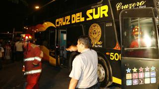 Arequipa: Un muerto y 43 heridos por vuelco de ómnibus