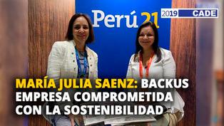 María Julia Saenz: Backus empresa comprometida con la sostenibilidad [VIDEO]