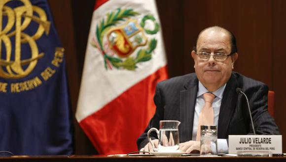 Julio Velarde fue ratificado como presidente del BCR.(USI)