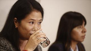 Keiko Fujimori: "Se me está privando del derecho constitucional a tener un juez imparcial"