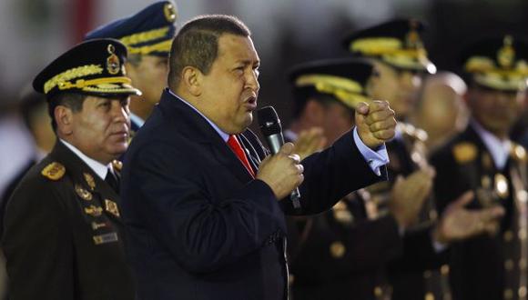 Chávez asistió a un evento en la Academia Militar de su país. (Reuters)