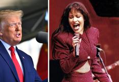 Selena Quintanilla: Fotografía de estatua de cantante con gorro de Trump molesta a fanáticos