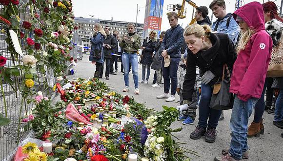 Autor del atentado de Estocolmo lamenta haber atropellado a 'pocas personas'. (EFE)