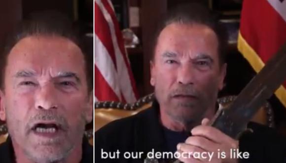 En el video, Arnold Schwarzenegger calificó a Donald Trump como el “peor presidente de la historia”. (Foto: @Schwarzenegger / Twitter)