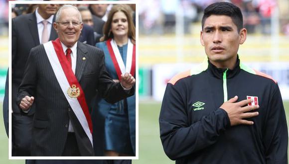 Irven Ávila afirmó que &quot;el bailecito de PPK podría ser la cábala&quot; de la victoria ante Ecuador. (USI/Perú21)