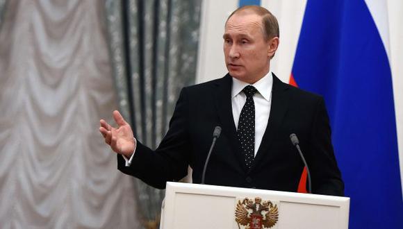 Vladimir Putin quiere Ankara presente sus disculpas por derribo de avión. (AP)