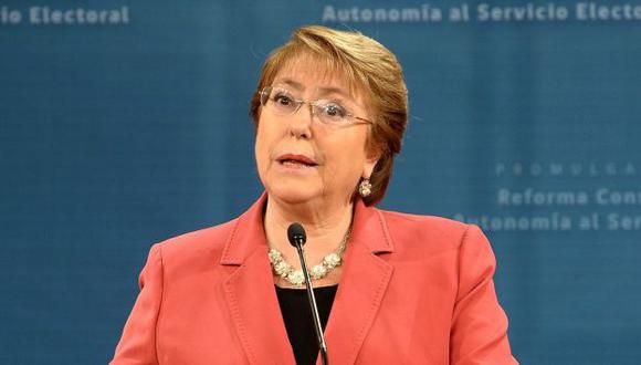 Michelle Bachelet anunció el inicio del proceso para crear una nueva Constitución. (EFE)