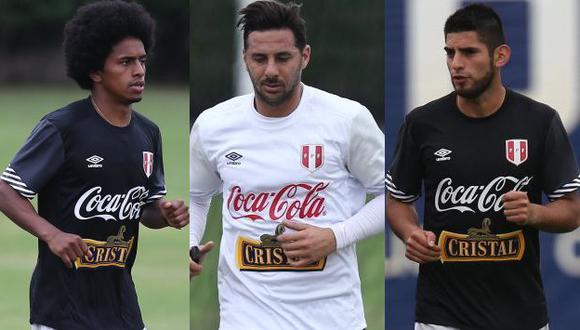 Los jugadores de la selección peruana Carlos Zambrano, Claudio Pizarro y Yordy Reyna fueron captados en fiestas. (USI)