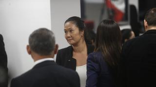 Keiko Fujimori tras llegar a la Sala Penal: "Vengo porque quiero desbaratar las mentiras del fiscal Pérez"