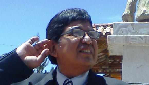 Máximo Romero Huilca era candidato morado al Parlamento Andino. (Foto: Facebook)