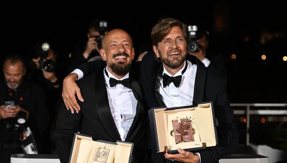 Lista de ganadores del Festival de Cannes 2022. (Foto: AFP).