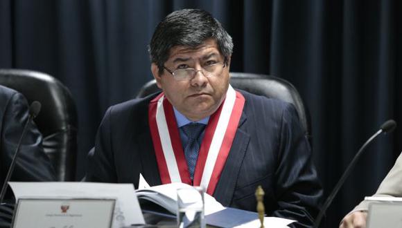 Pablo Talavera fue elegido recientemente presidente del Consejo Nacional de la Magistratura. (Perú21)