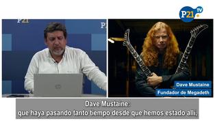 Dave Mustaine de Megadeth: “Estamos muy emocionados de volver a Lima”