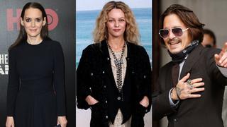 Winona Ryder y Vanessa Paradis aseguran que Johnny Depp no fue violento con ellas
