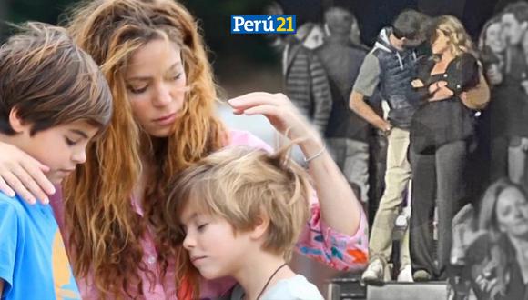 Devastada y con la mirada perdida: Así luce Shakira tras la aparición pública de Piqué con su novia