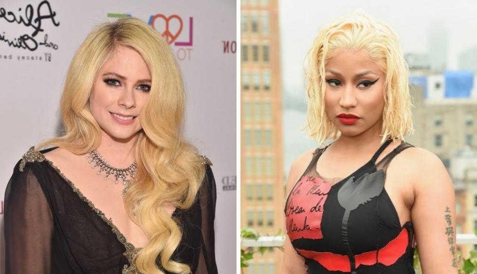 Avril Lavigne y Nicki Minaj lanzan nueva canción “Dumb Blonde” (Foto: AFP)