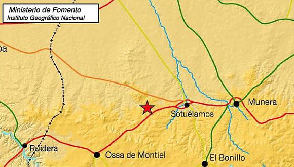 En España consideraron este sismo como terremoto. (Facebook del Instituto Geográfico Nacional de España)