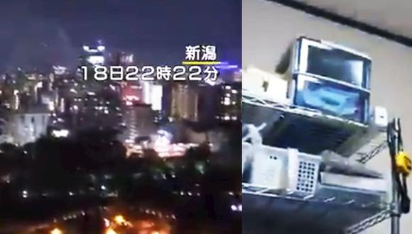 Terremoto en Japón: Los primeros videos del fuerte sismo que provocó alerta de tsunami. (Captura de video)