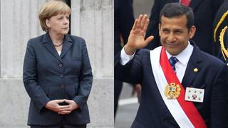 Confirman reunión de Ollanta Humala con Angela Merkel en Berlín
