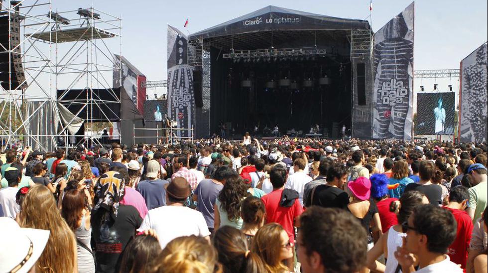 Lollapalooza. El festival creado en 1991, en Chicago, por Perry Farrell (líder de Jane’s Addiction), se ha hecho institución en Chile, donde se organizó por primera vez en 2011. (USI)