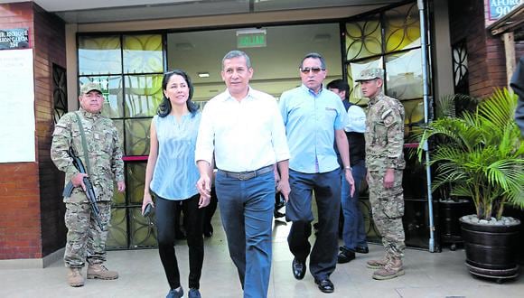 Fase decisiva. A Ollanta Humala y Nadine Heredia se les acusa del delito de lavado de activos. (Foto: Gerardo Marín)