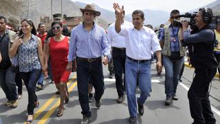 Ollanta Humala instó al Parlamento a debatir redistribución del canon