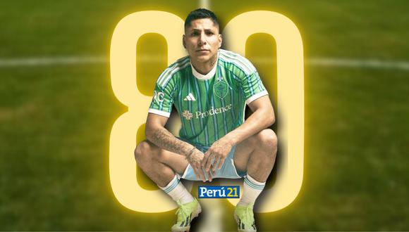 Ruidíaz llegó a su gol número 80 con el Seattle Sounders (Composición: Perú21).