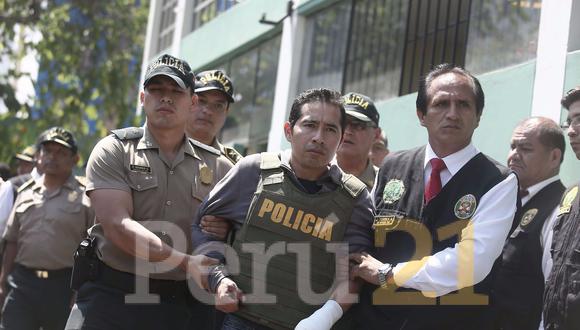 Carlos Javier Hualpa Vacas, presunto agresor de Eyvi Ágreda, niega ser el responsable del ataque. (César Campos/Perú21)