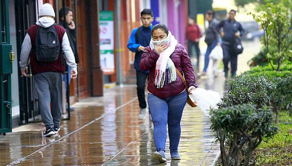 Las bajas temperaturas en Lima se mantienen durante el invierno. (Foto: GEC)