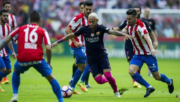 Barcelona vs. Sporting de Gijón en VIVO por la Liga española. (Getty Images)