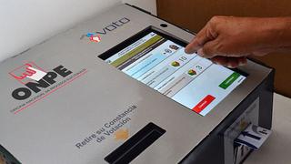 ONPE implementará voto electrónico en 3 distritos para elecciones municipales de 2017