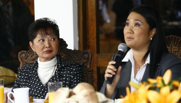 Susana Higuchi desmiente que Keiko Fujimori se haya educado con dinero de los peruanos. (USI)