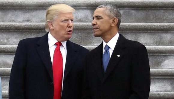 Obama se mantuvo al margen durante su mandata y Trump cambió de posición respecto a Siria (AP)