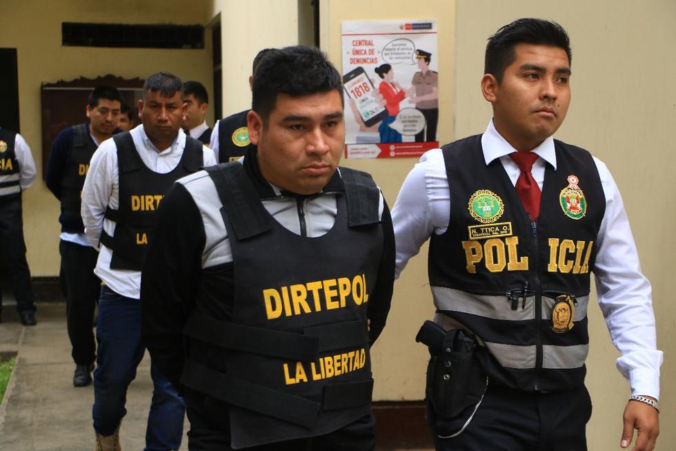 La Policía capturó a cuatro presuntos miembros de la banda Los Secos de El Porvenir, que cometía secuestros al paso en Trujillo. (Alan Benites)