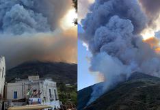 Violenta explosión del volcán Stromboli en Italia deja un muerto y un herido | FOTOS