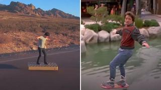 Crean patineta voladora al estilo película ‘Volver al Futuro’
