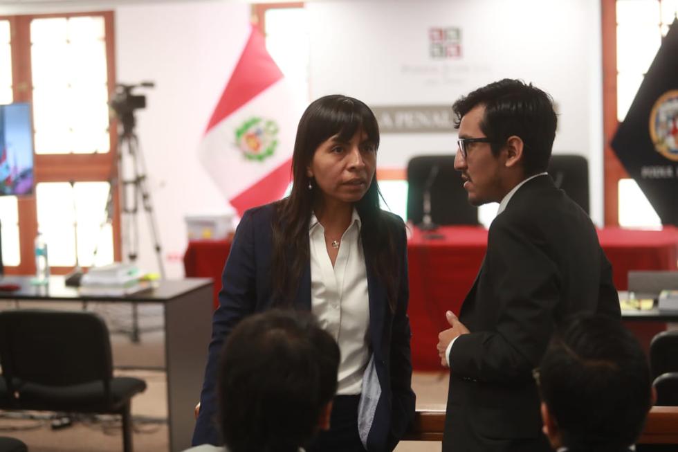 Giuliana Loza, defensa de Keiko Fujimori. (Foto: Lino Chipana | GEC)