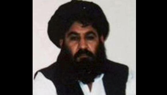 Líder talibán Mullah Mansour. (AFP)