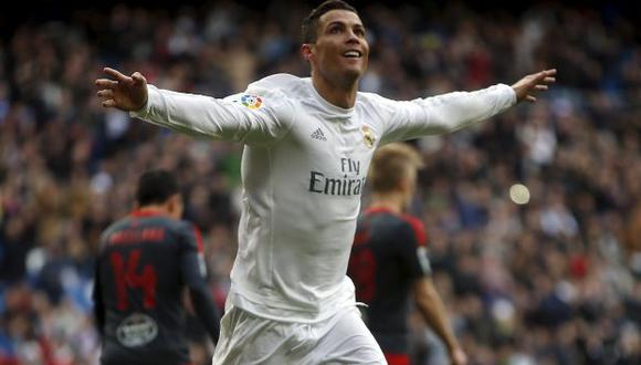 Cristiano Ronaldo se convierte en el 'hombre hat trick' de España. (Reuters)