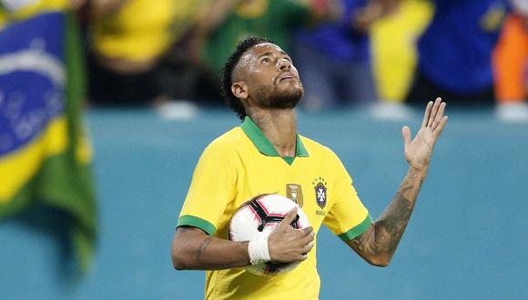 Neymar anotó un gol y dio una asistencia en la victoria de Brasil. (Foto: AFP)