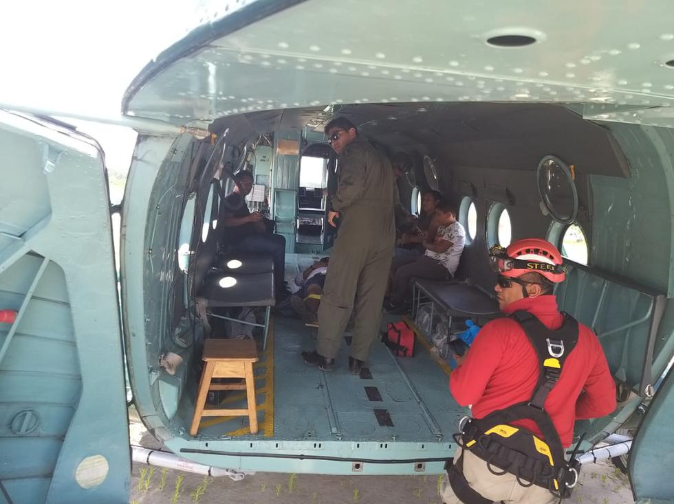 Avioneta con cuatro personas realizó un aterrizaje forzoso tras fallo del tren de aterrizaje en Ucayali. (PNP)