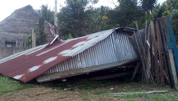 Varias viviendas colapsaron a consecuencia del sismo que tuvo como epicentro Loreto. (GEC)
