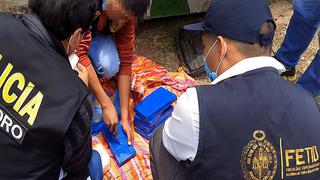 Puno: intervienen vehículo con 16 kilos de droga en Azángaro