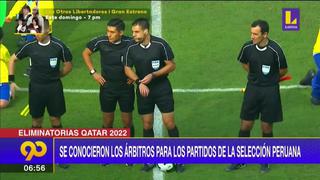 Selección peruana: Conoce a los árbitros para la fecha triple de octubre