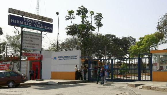 Explosión de caldero en hospital Hermilio Valdizán. (USI)