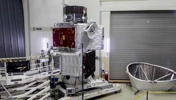 La primera misión europea a Mercurio en su fase final de pruebas. (AFP)