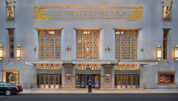 Hilton venderá hotel Waldorf Astoria de Nueva York por US$1,950 millones. (Waldorf Astoria en Facebook)